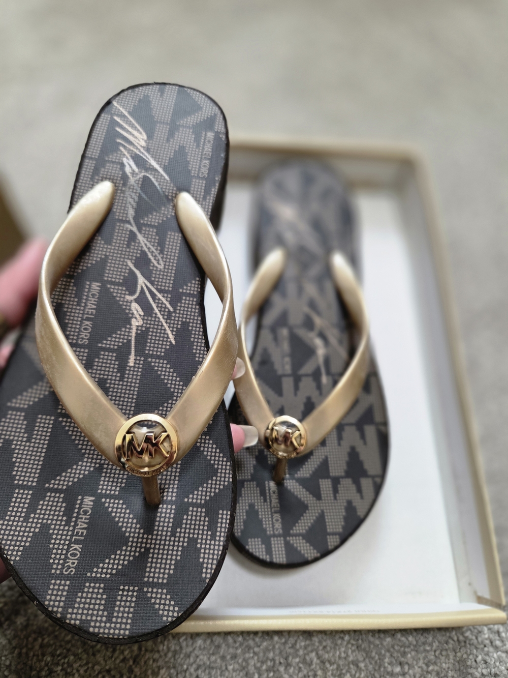 Michael Kors Bedford Flip Flops